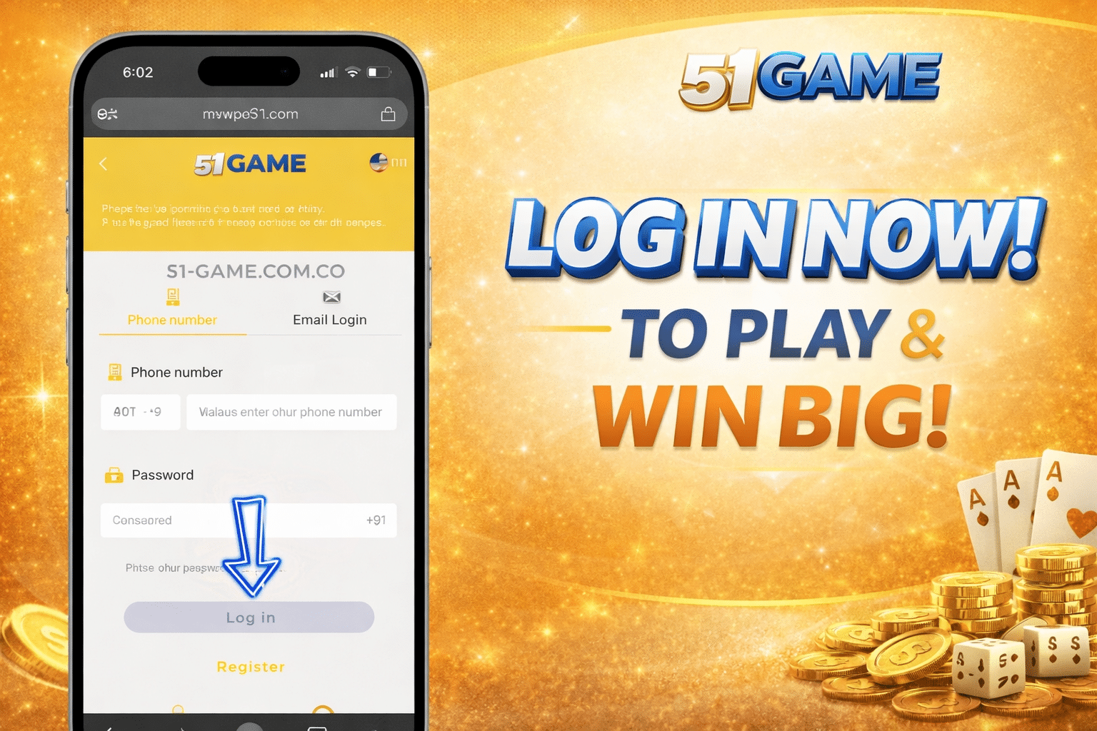 51 Game Lottery Login – Try Your Luck Instantly