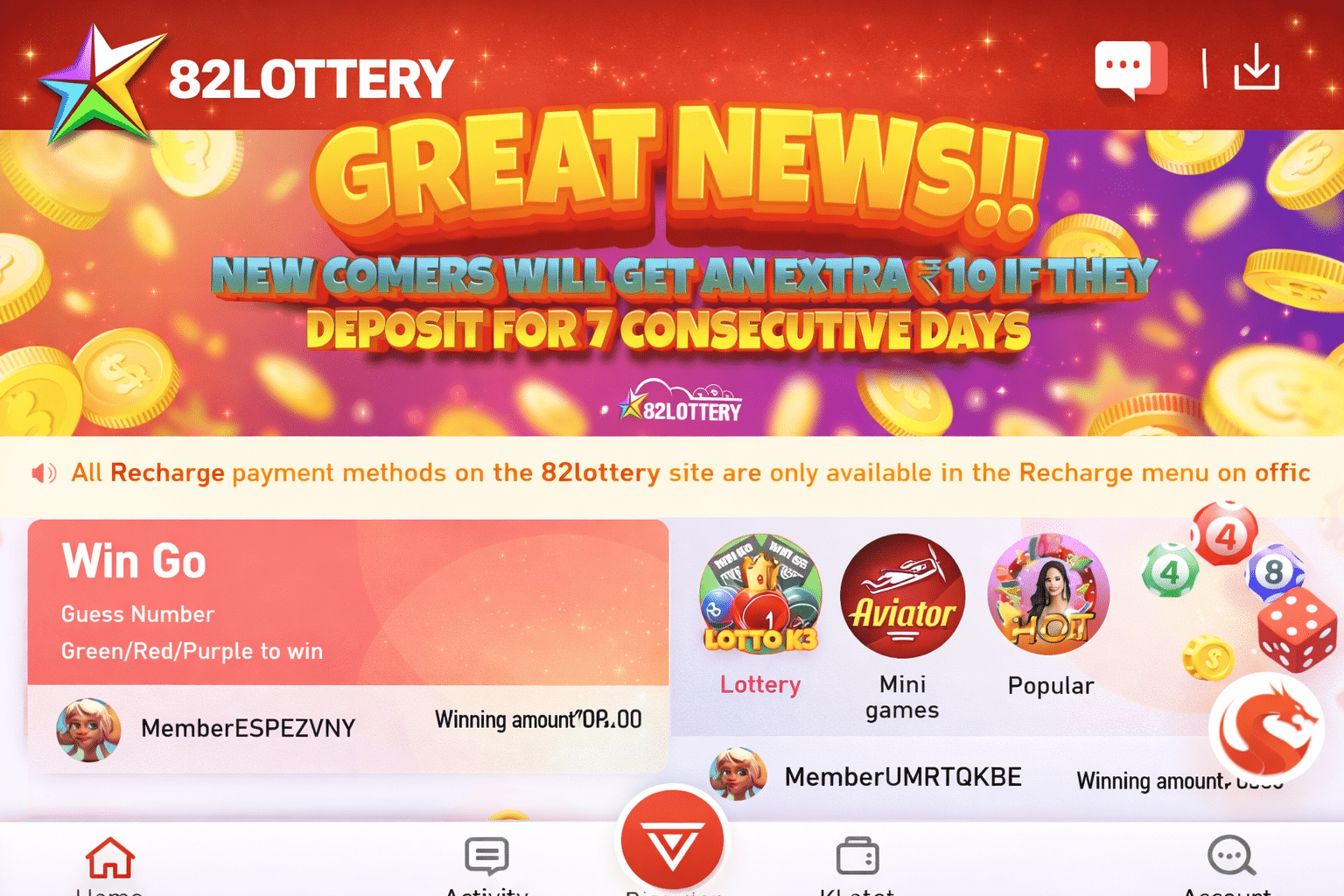 Formula For Decoding The Winning Pattern Of Trial Rounds In The 82 Lottery App