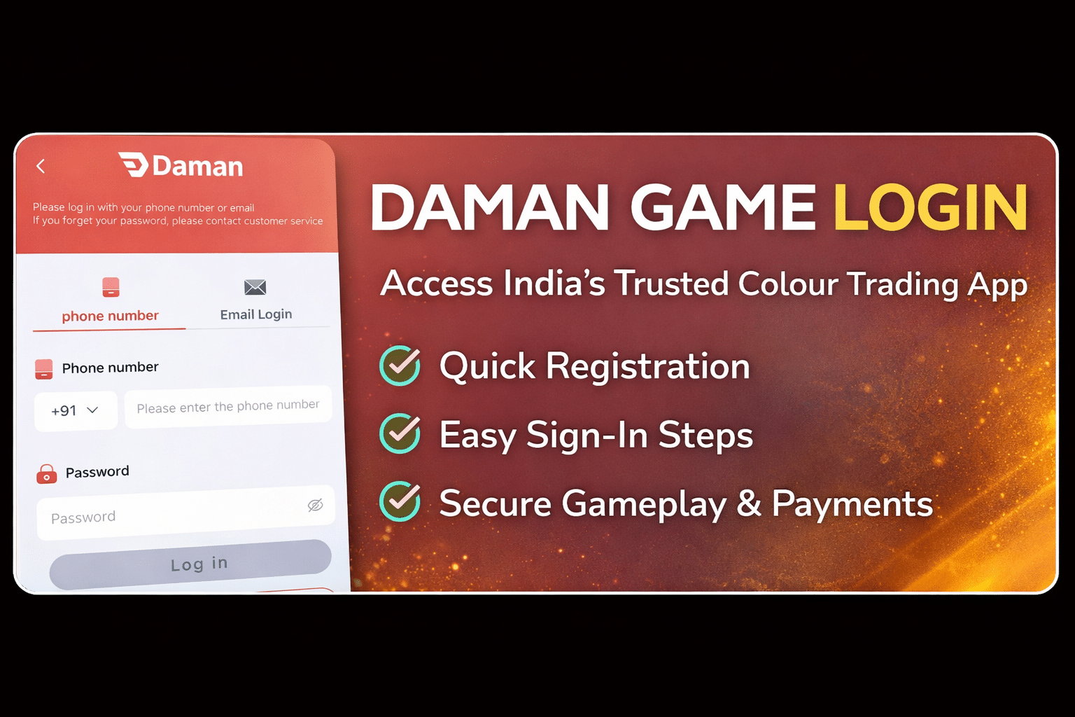 How To Register On Daman Game