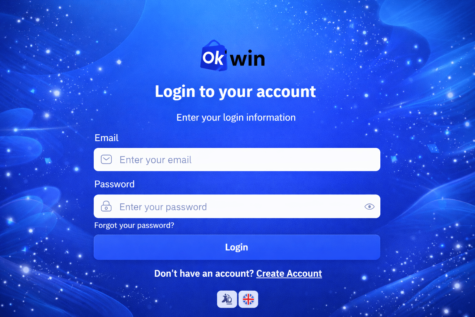 OK Win Login & Register