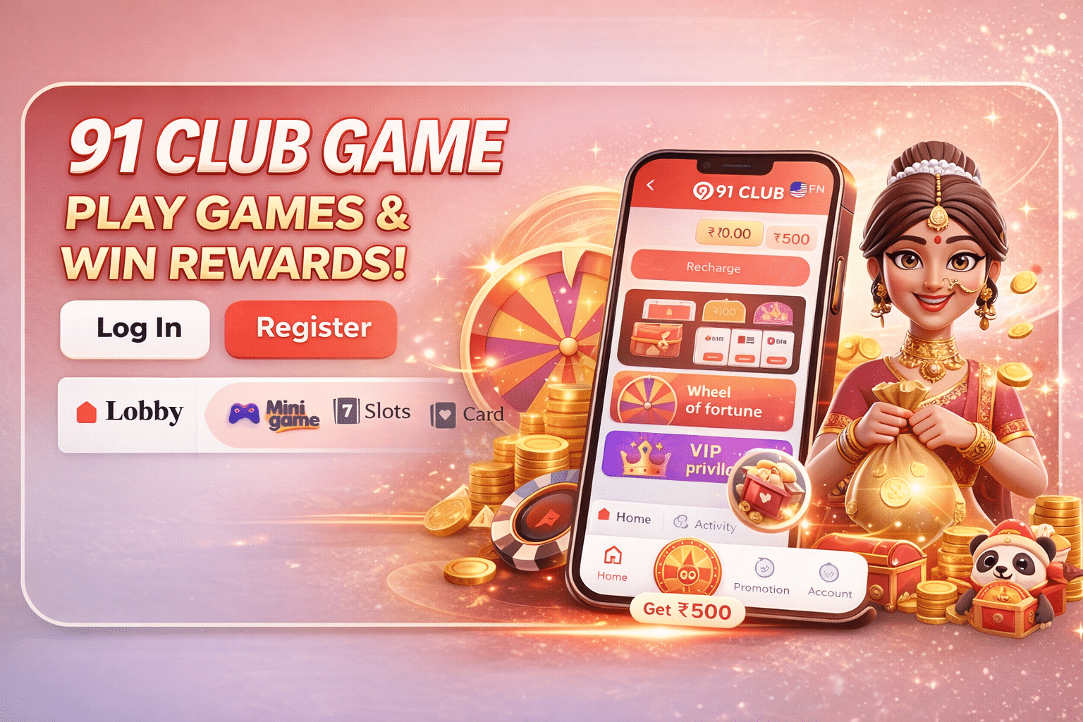 You have to login to the app with your registered account